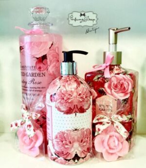 SCENTED GARDEN LUXURY BUBBLE BATH COUNTRY ROSE 750ML