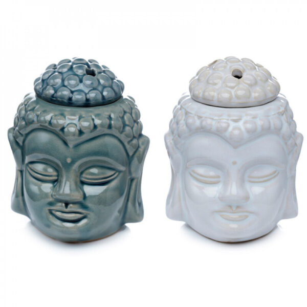Oil Burner Ceramic Thai Buddha Head