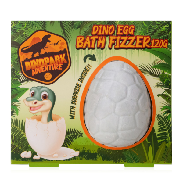 Egg shaped bath fizzer DINOPARK ADVENTURE